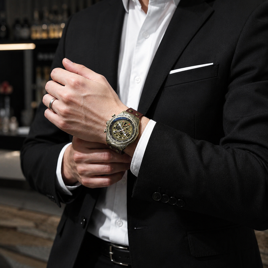 FNGEEN Skeleton Automatic Watch