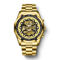 Skeleton Automatic Sport Watch