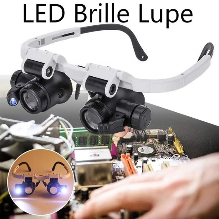 Borelis LED Glasses Magnifier