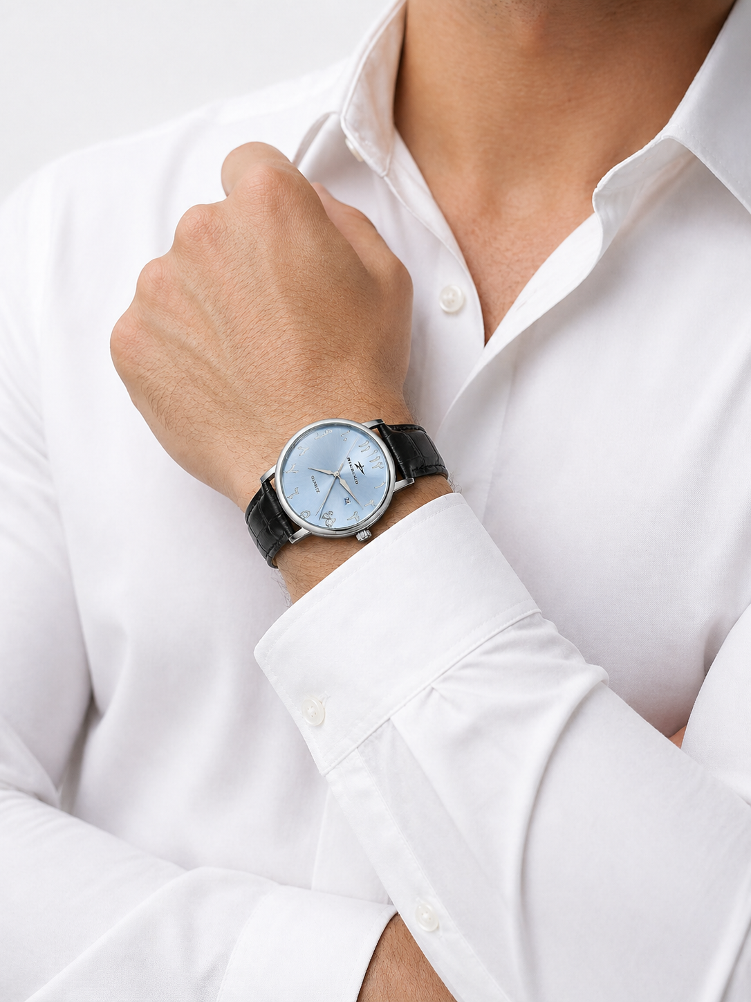 RICECGO Arabic Numeral Quartz Watch
