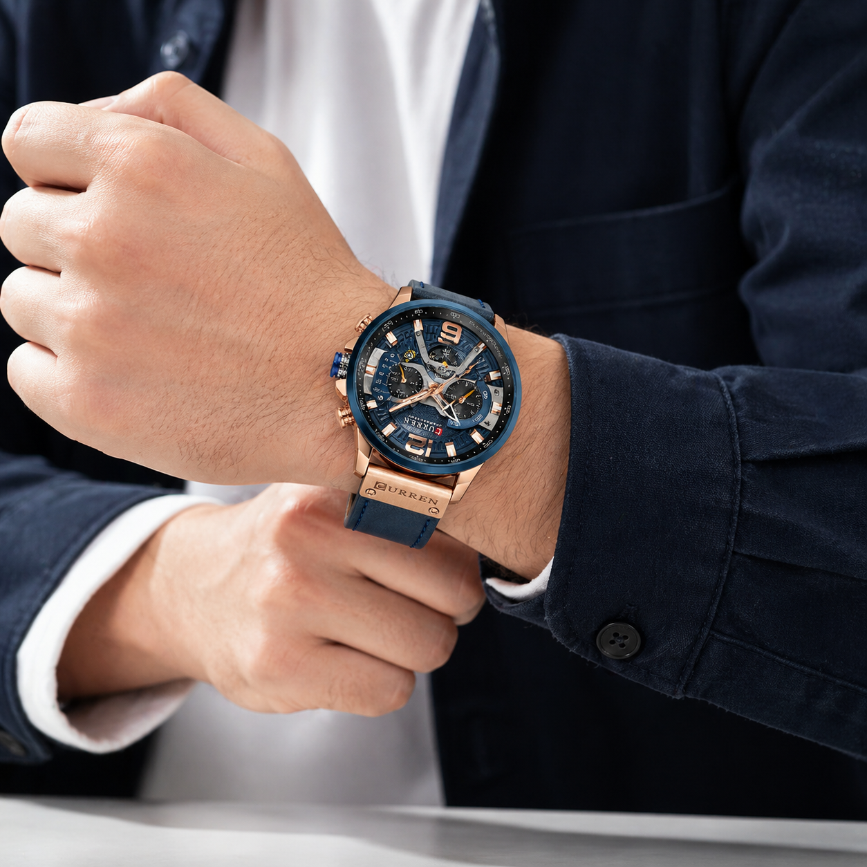 CURREN Chronograph Watch