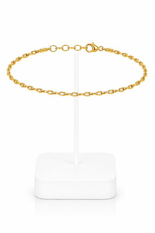 Gold Singapore Chain Anklet