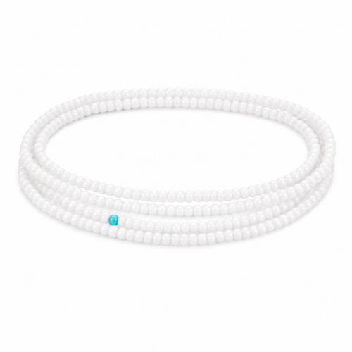Colorful African Seed Waist Bead Chain – Layered Belly Jewelry for Women