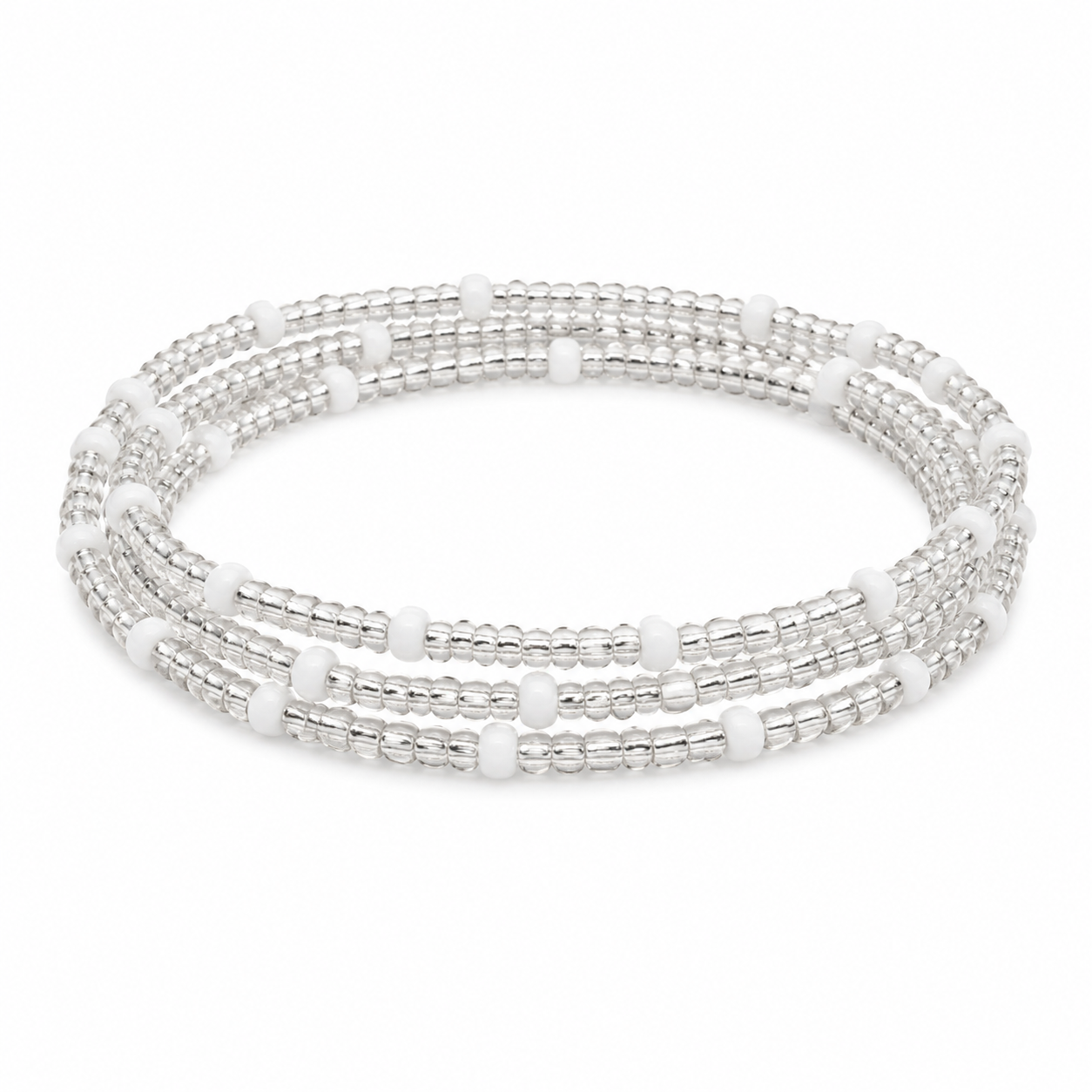 Colorful African Seed Waist Bead Chain – Layered Belly Jewelry for Women