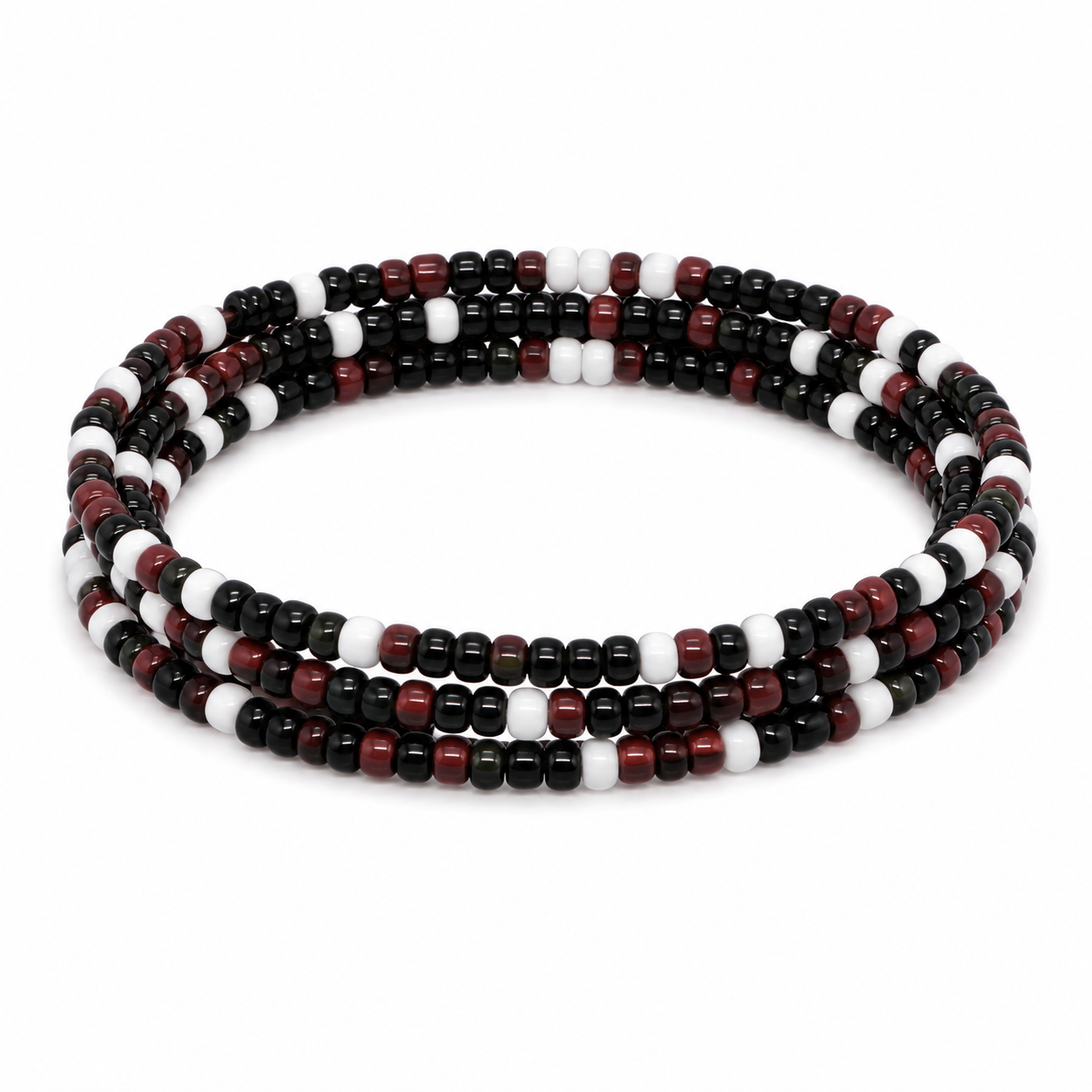 Colorful African Seed Waist Bead Chain – Layered Belly Jewelry for Women
