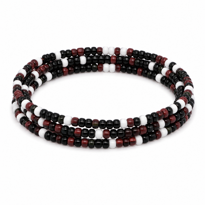 Colorful African Seed Waist Bead Chain – Layered Belly Jewelry for Women