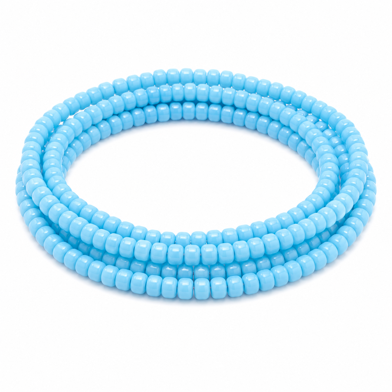 Layered African Seed Waist Bead Chain Set – Multi-Strand Belly Jewelry for Women