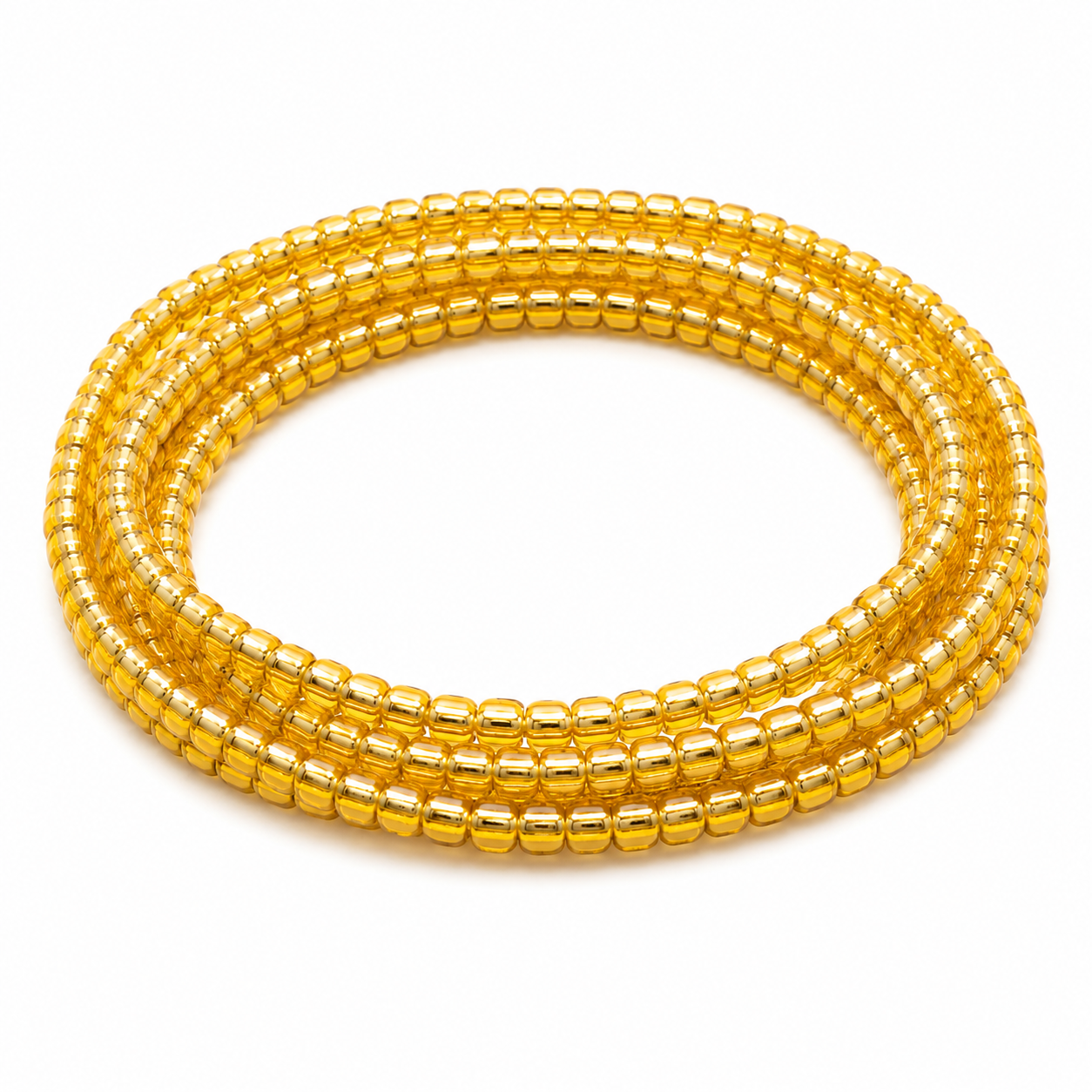 Seed Bead Waist Chain – Multi-Strand Belly Chain for Women