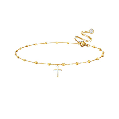 Gold Bow Charm Satellite Belly Chain – Dainty Waist Chain for Women