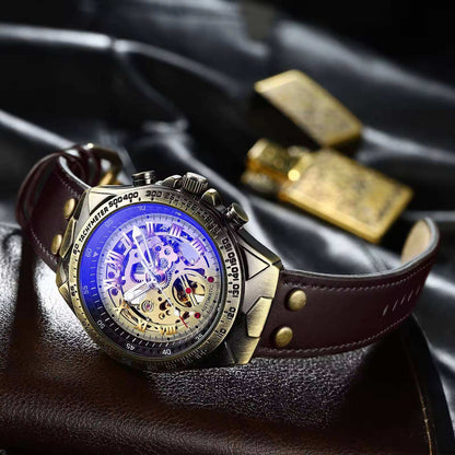 FNGEEN Skeleton Automatic Watch