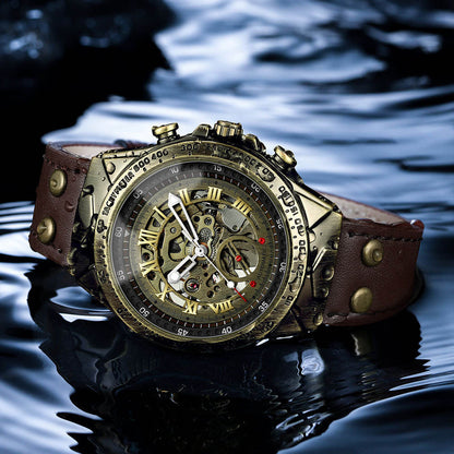 FNGEEN Skeleton Automatic Watch