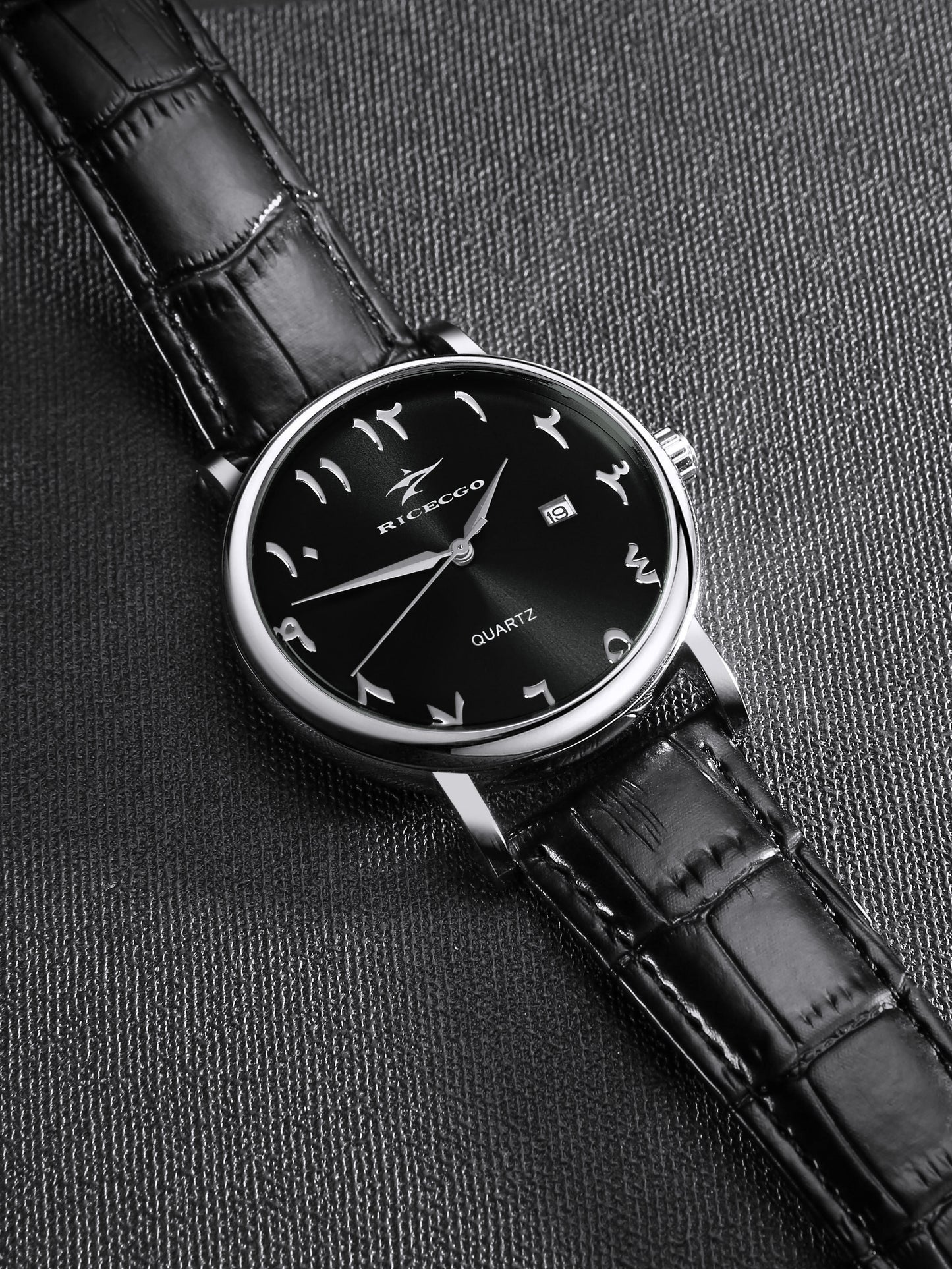 RICECGO Arabic Numeral Quartz Watch