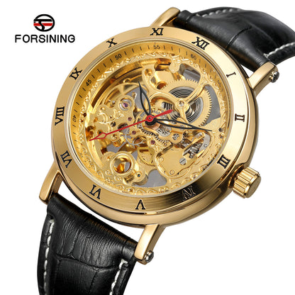 FORSINING Skeleton Automatic Watch