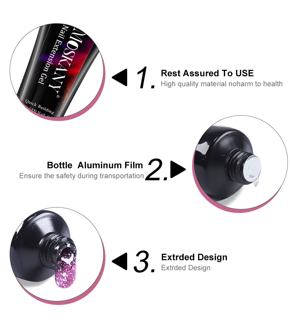 Coffret de vernis à ongles Borelis Poly Gel