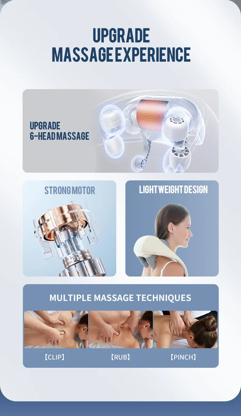 Appareil de massage pour la nuque et le dos Borelis