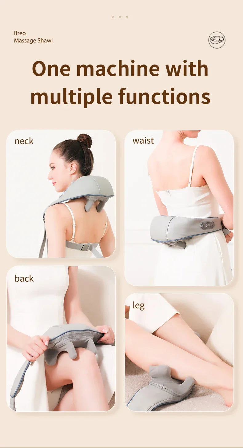 Appareil de massage pour la nuque et le dos Borelis