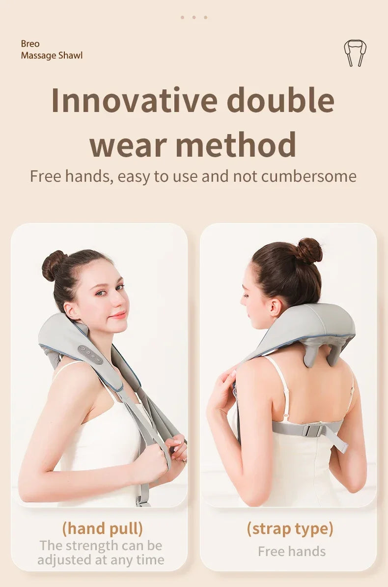 Appareil de massage pour la nuque et le dos Borelis