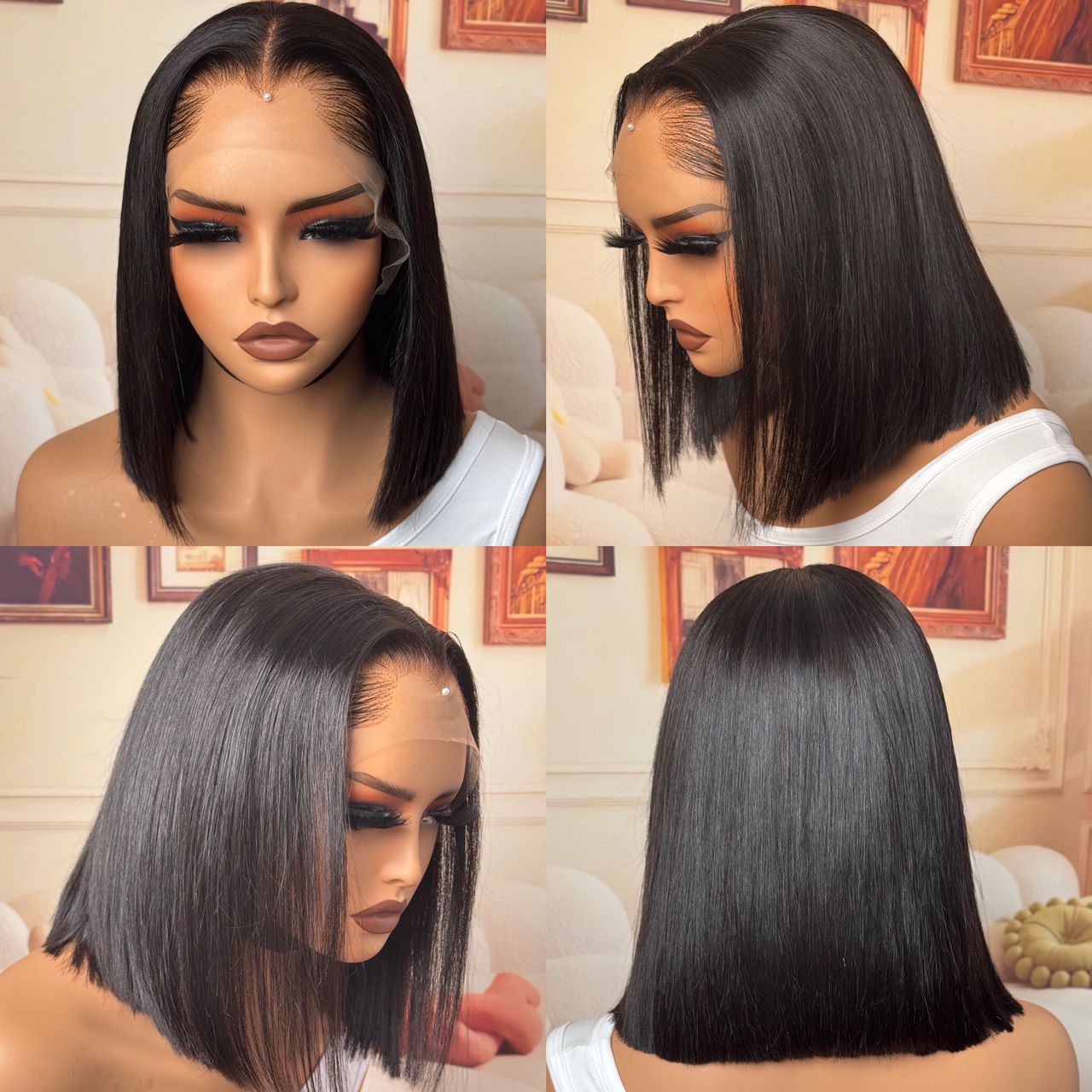 Perruque Bob Myluxe HD 10''