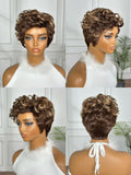Myluxe  Pixie Cut Wigs 6''