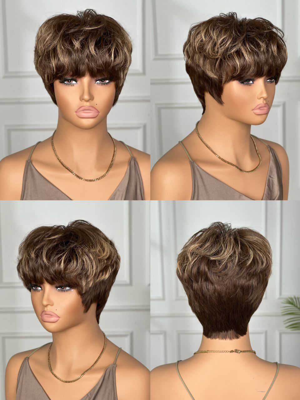 Perruque courte Myluxe Pixie 6'' 