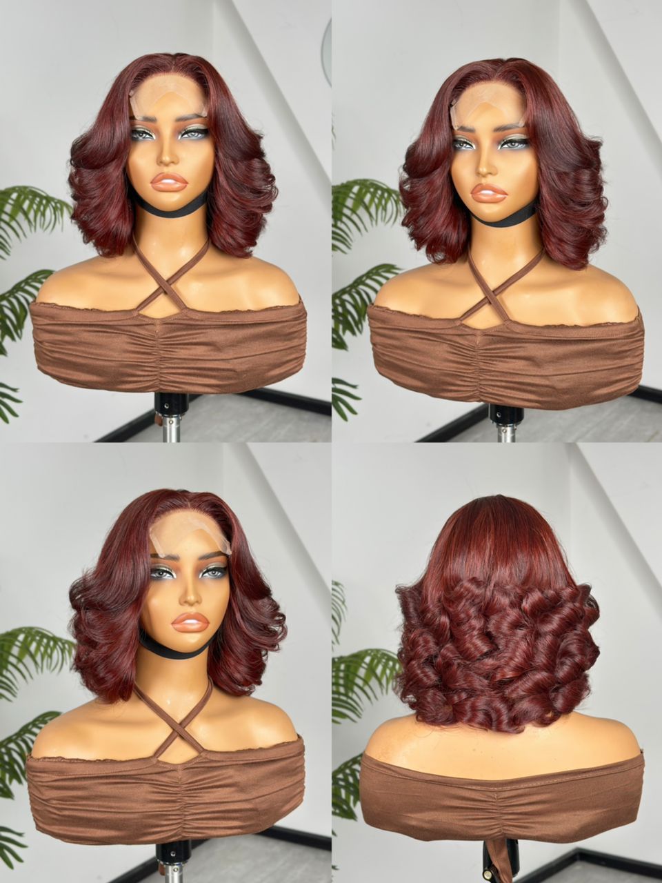 Myluxe Super double étiré boucles rebondissantes