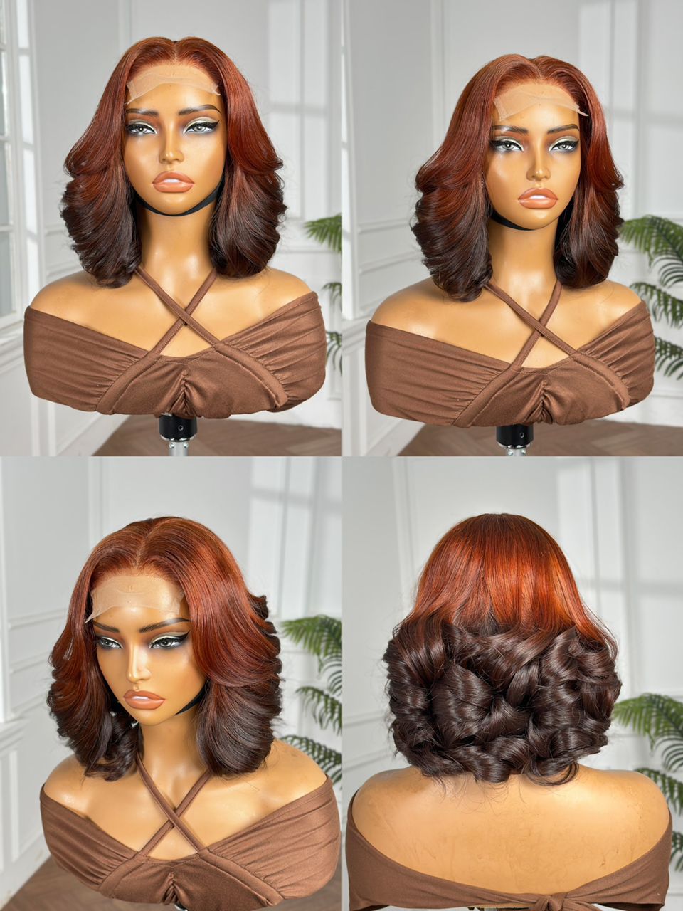 Myluxe Super double étiré boucles rebondissantes