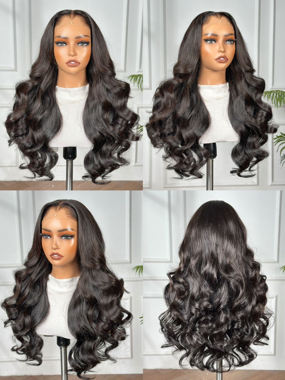 Ligne de cheveux de précision Myluxe 20''