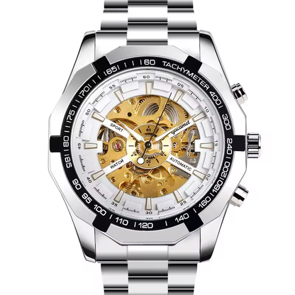 Skeleton Automatic Sport Watch