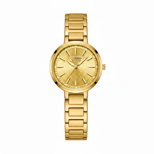 Curren Blanche – Full All Gold Dial