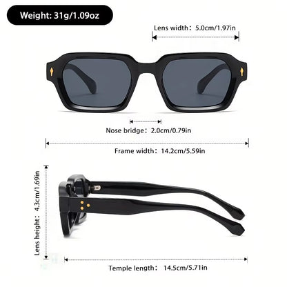 Green Tortoise Square Sunglasses – Gradient Lens Statement Eyewear