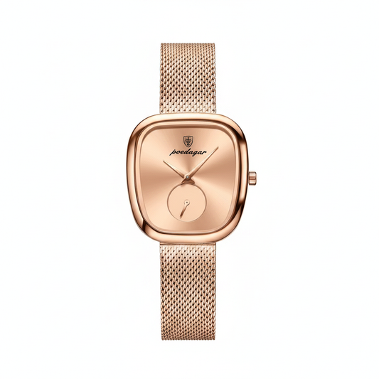 Poedagar Rose Gold Watch – White Background