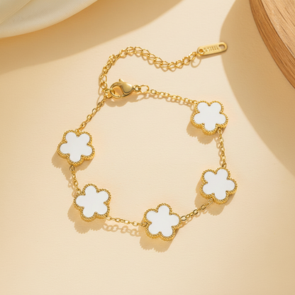 White Clover Bracelet